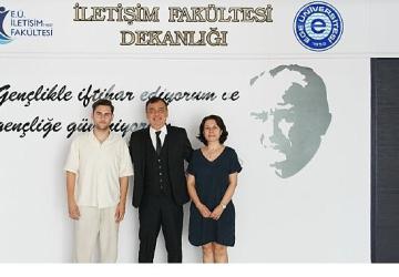 EÜ İletişim Fakültesinin çiçeği burnunda mezunu Eren Keskin başarılarıyla adından söz ettiriyor