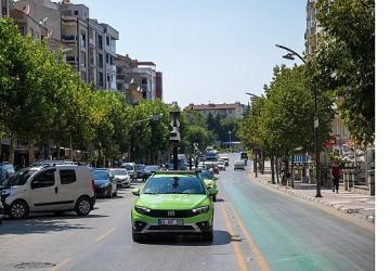 Test Sürüşünü Başkan Dutlulu Yaptı