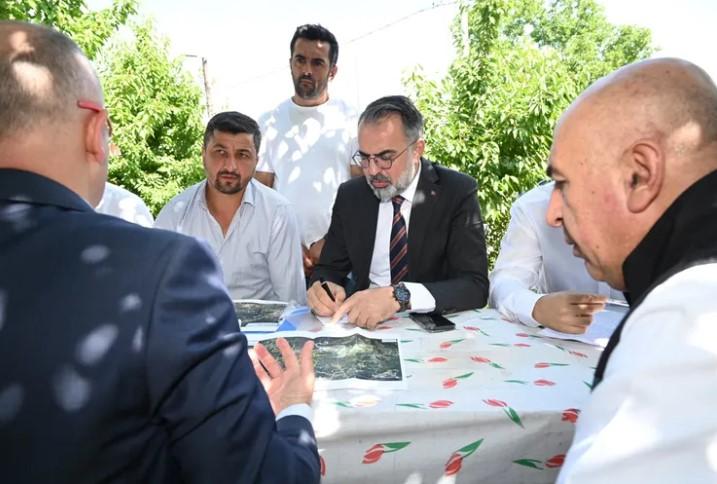 Kestel’de Su ve Tarım Projeleri Değerlendirildi Kestel’de Su ve Tarım Projeleri Değerlendirildi