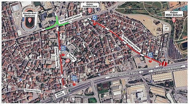 Gebze'de yeni trafik dolaşım planı hayata geçiyor