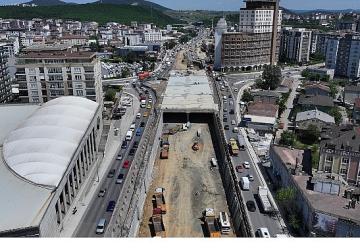 Yenidoğan Kavşağı Çalışmalarında Sona Yaklaşıldı