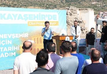 Nevşehir Belediyesi'nden Tarihi Adım; Kayaşehir Otel Projesi