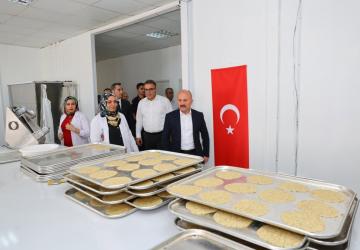 Samsat Taplama Üretim Merkezi’nde kapasite artıyor