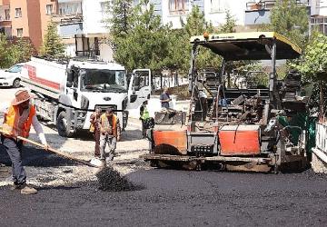 Çankaya'da asfalt çalışmaları sürüyor ASFALT ÇALIŞMALARI SÜRÜYOR