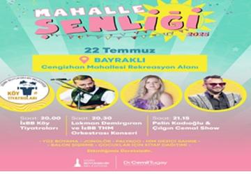 Mahalle Şenliği başlıyor
