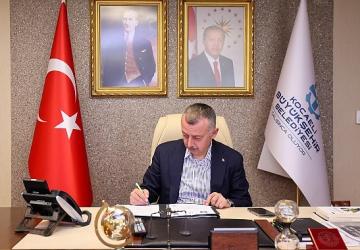 Başkan Büyükakın, Gazze ile kardeş şehir protokolünü imzaladı