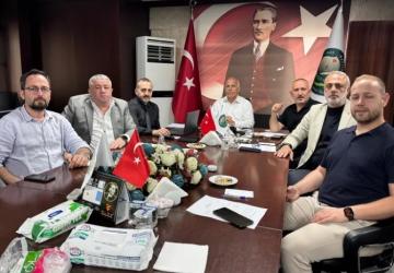 Artvin Ticaret Borsası’nda Yönetim Kurulu Toplandı