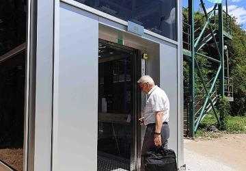 İzmit Tren Garı'ndaki asansör hizmete alındı