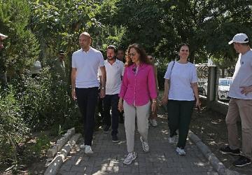 Karşıyaka Belediyesi'nden çevreci sulama: Yer altından yeşil alanlara!