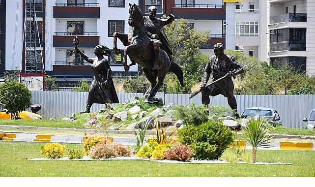 D-100 Karayolu'nda peyzaj çalışması tamamlandı D-100 Karayolu'nda peyzaj çalışması tamamlandı