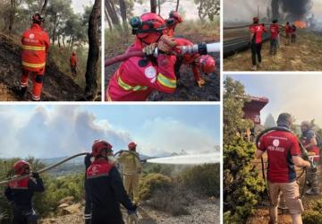 'MEB AKUB' Yeşil Vatan İçin Sahada Görevdeydi