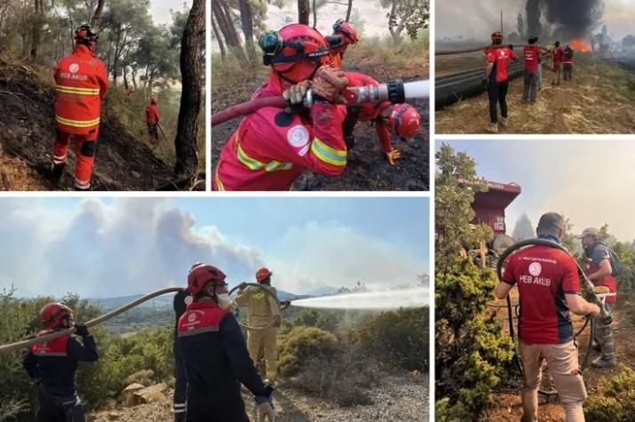 'MEB AKUB' Yeşil Vatan İçin Sahada Görevdeydi