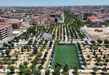 Selçuklu'ya Çok Yakışacak Olan Yelda Park'ta Sona Gelindi