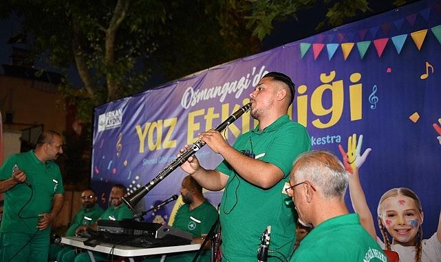 Osmangazi Belediyesi yaz coşkusunu mahallelere taşıyor Osmangazi Belediyesi yaz coşkusunu mahallelere taşıyor