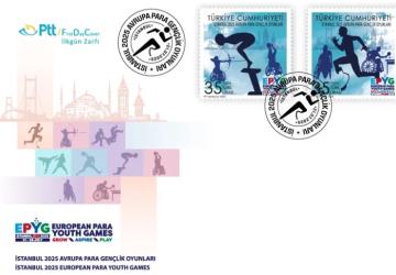 İstanbul 2025 Avrupa Para Gençlik Oyunları’na Özel PTT Pulu
