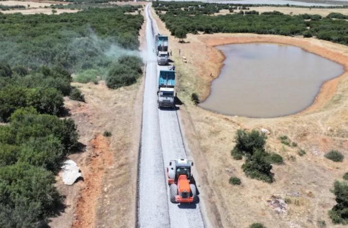 Manisa Büyükşehir İlçelerde Asfalt Atağını Başlattı Manisa Büyükşehir İlçelerde Asfalt Atağını Başlattı
