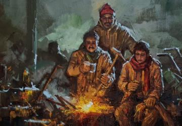Ünlü Adıyamanlı ressam Remzi Taşkıran’ın fırçasından barış ve kültürün izleri