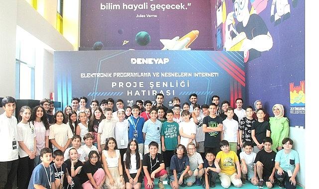 Bilim Zeytinburnu Deneyap Atölyeleri'nde 3. Eğitim Başlığı Başarıyla Tamamlandı Bilim Zeytinburnu Deneyap Atölyeleri'nde 3. Eğitim Başlığı Başarıyla Tamamlandı