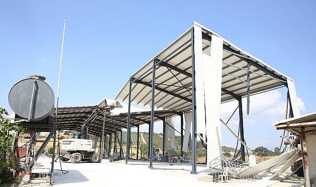 Yolçatı Mahallesi'nde kaçak iş yeri yıkıldı