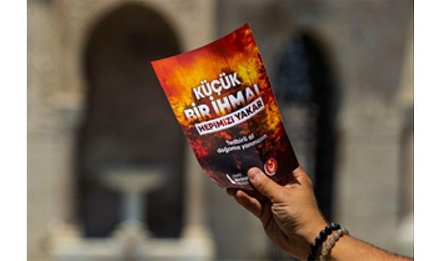 İzmir İtfaiyesi yangınlara dikkat çekmek için sokağa indi