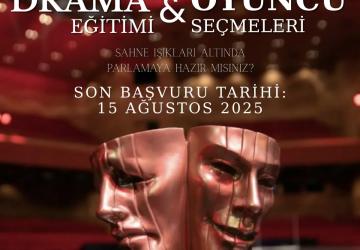 Büyükşehir Şehir Tiyatrosu Yeni Yeteneklerin Peşinde