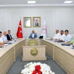 Adıyaman’da İl Özel İdaresi yatırımları Haftalık Değerlendirme toplantısında ele alındı