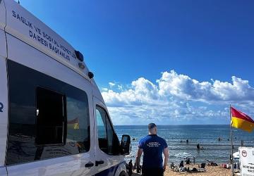 Nakil Ambulans ekipleri sahillerde nöbette