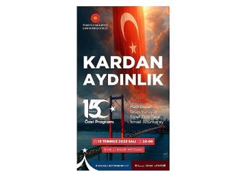 Büyükşehir Dijikültür'de ilk yayın 15 Temmuz'a ayrıldı