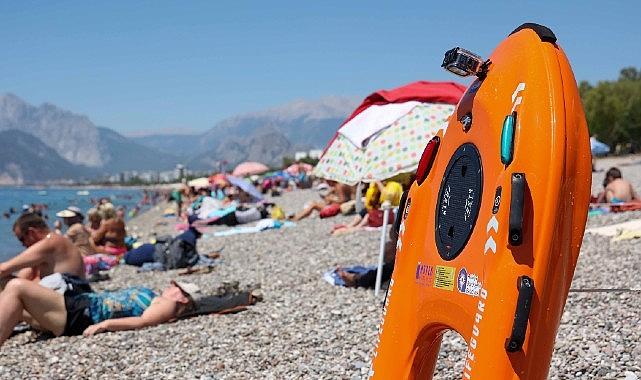 Büyükşehir'in robot cankurtaranları iş başında Büyükşehir'in robot cankurtaranları iş başında
