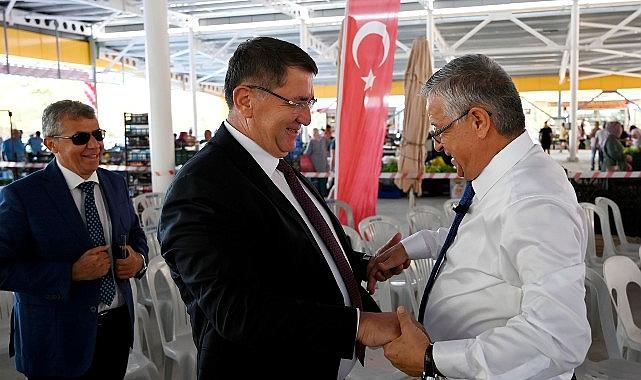 Tekirova kapalı pazar yeri açıldı Tekirova kapalı pazar yeri açıldı