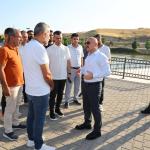 Vali Osman Varol, Beşpınar Mesire alanında vatandaşlarla bir araya geldi