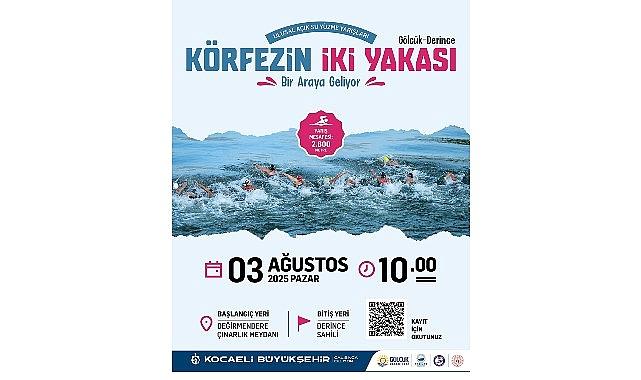 Körfezin iki yakasını kulaçlar birleştirecek Körfezin iki yakasını kulaçlar birleştirecek
