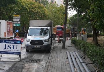 İSU'dan Yahyakaptan'da altyapı hamlesi