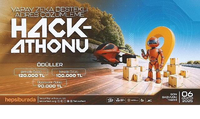 TEKNOFEST Yapay Zeka Destekli Adres Çözümleme Hackathon Yarışması Başvuruları Devam Ediyor TEKNOFEST Yapay Zeka Destekli Adres Çözümleme Hackathon Yarışması Başvuruları Devam Ediyor