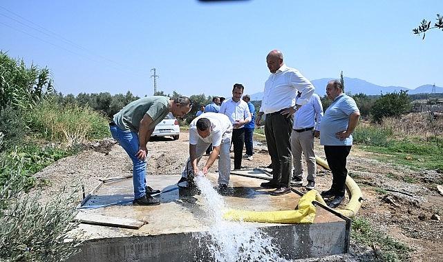 Büyükşehir'den Tiyenli Mahallesi'ne Yeni İçme Suyu Sondajı
