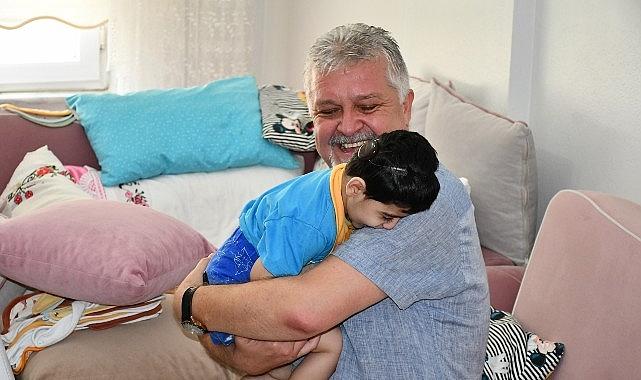 Başkan Gerenli'den minik Poyraz'a moral ziyareti