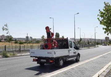 Kayseri Melikgazi’de İlaçlama Çalışmaları Yoğunlaştı