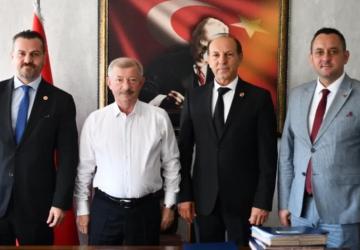Keşan’ın Yeni Kaymakamı Aziz Mercan’a Nezaket Ziyaretleri Devam Ediyor