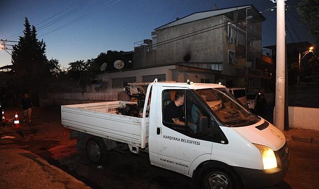 Karşıyaka'da ilaçlama seferberliği
