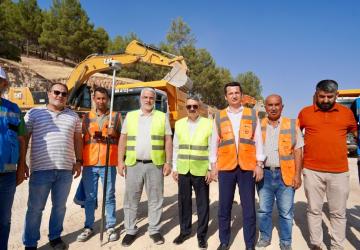 Adıyaman’da ulaşım yatırımı: İndere TOKİ’ye 5. bağlantı yolu ve karadağ çevre yoluna start verildi