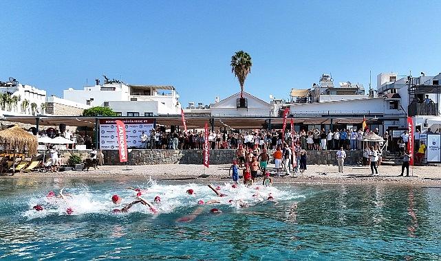 Memorial ve Yüzme Federasyonu Bodrum'da Sağlığa Kulaç Attı
