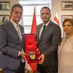 Hüsnü Bozkurt'tan Başkan Eşki'ye ziyaret: “Gençlerle umut büyüyor"