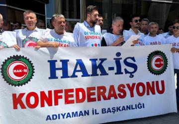 HAK-İŞ Adıyaman’dan 15 Temmuz mesajı: ‘Demokrasiye sahip çıkan milletin zaferi’