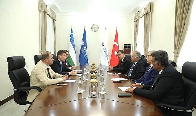 Rektör Budak, “Model üniversite, Türk Dünyası ile bilimsel bağlarımızı daha da güçlendirecek" Rektör Budak, “Model üniversite, Türk Dünyası ile bilimsel bağlarımızı daha da güçlendirecek"