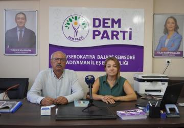 DEM Parti Adıyaman İl Eş Başkanı Gönül Şahin’den Adıyaman halkına çağrı - Videolu Haber