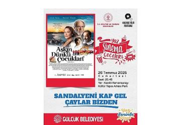 Yaz Sinema Geceleri "Aşkın Dünkü Çocukları" ile Devam Edecek