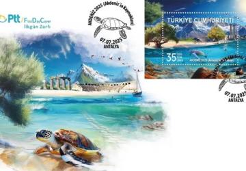 PTT, “Akdeniz 2025” İçin Özel İlkgün Zarfı Yayımladı