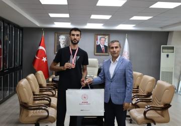 Adıyamanlı sporcu Barış Bozgun’dan Türkiye üçüncülük başarısı
