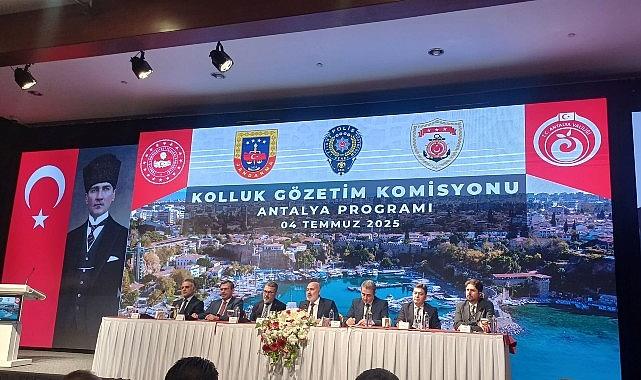 Kolluk Gözetim Komisyonu toplandı Kolluk Gözetim Komisyonu toplandı