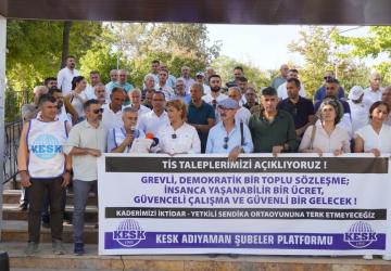 KESK Eş Genel Başkanı Ayfer Koçak’tan Adıyaman’da sert TİS çıkışı: ‘Geçinemiyoruz’ - Videolu Haber